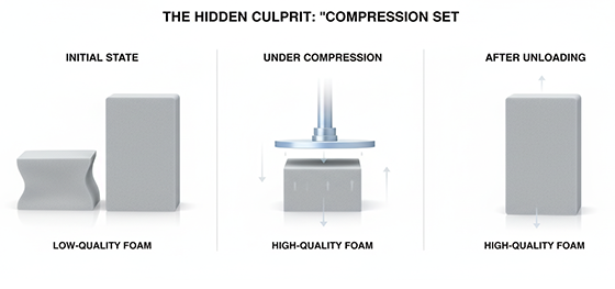 compression set test on EVA foam compression set test on EVA foam