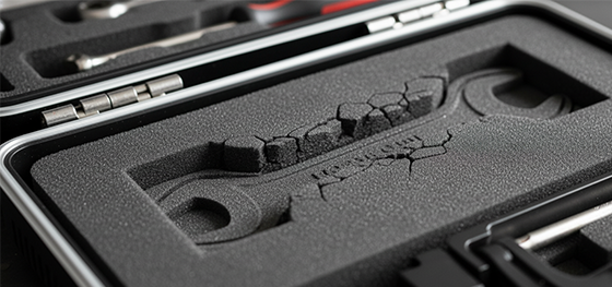 cracked EVA foam insert cracked EVA foam insert