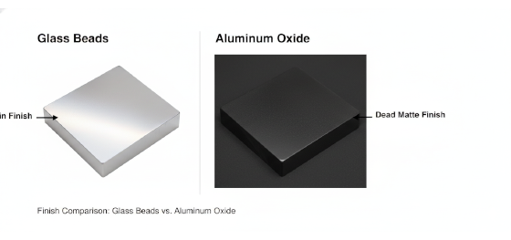 glass beads vs aluminum oxide glass beads vs aluminum oxide