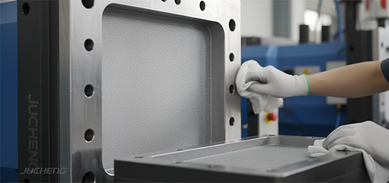 preparing mold for HDPE preparing mold for HDPE