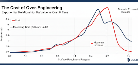 machining cost vs roughness machining cost vs roughness