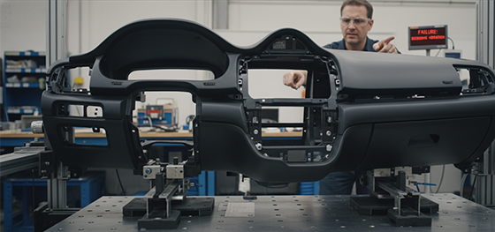 plastic dashboard vibrating plastic dashboard vibrating