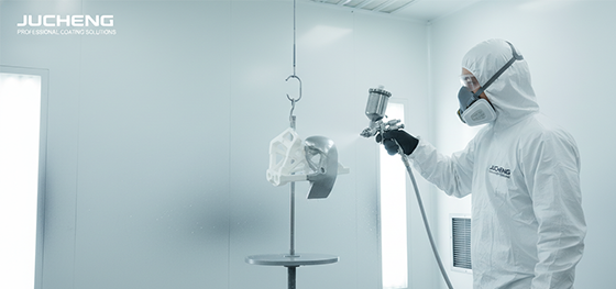 painting 3d print in spray booth painting 3d print in spray booth