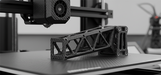 3D printing with carbon fiber filament 3D printing with carbon fiber filament