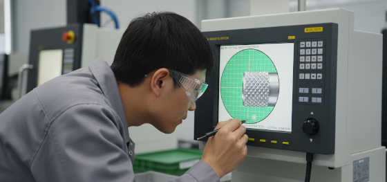 knurling quality inspection knurling quality inspection