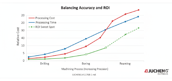 manufacturing cost vs precision manufacturing cost vs precision
