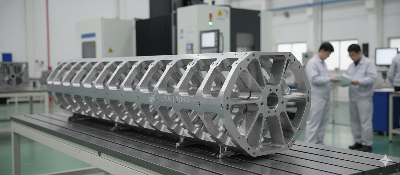 CNC machined aerospace component CNC machined aerospace component