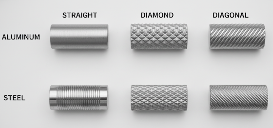knurling pattern styles knurling pattern styles