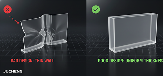 thin wall warping defect thin wall warping defect