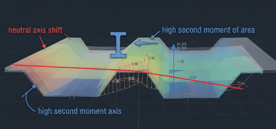 moment of inertia structural corrugated wave moment of inertia structural corrugated wave