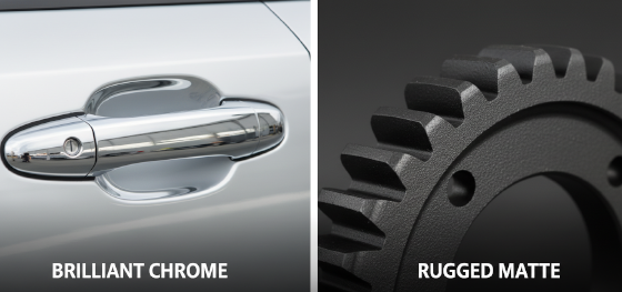 benchmarking brilliant chrome plating against rugged tactical polymer coatings benchmarking brilliant chrome plating against rugged tactical polymer coatings