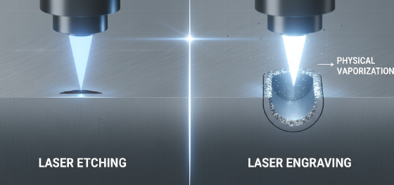 microscopic comparison between optical metal etching and physical vapor engraving microscopic comparison between optical metal etching and physical vapor engraving