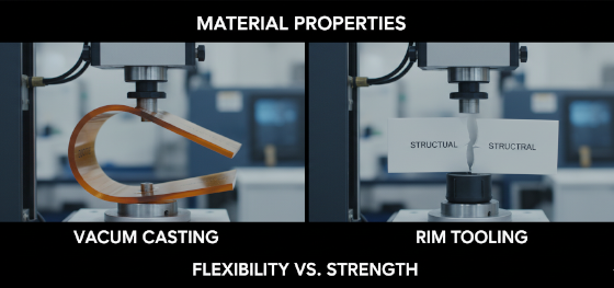 mechanical performance testing for RIM vs vacuum casting material properties mechanical performance testing for RIM vs vacuum casting material properties