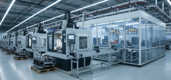 Seamless integration of heavy CNC milling centers and automated surface finishing factory lines Seamless integration of heavy CNC milling centers and automated surface finishing factory lines