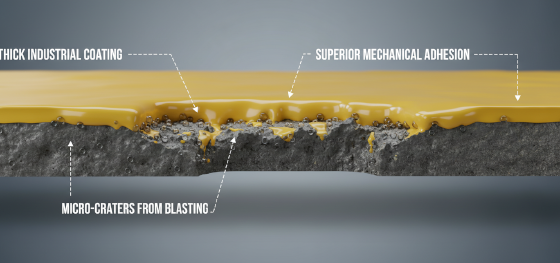 creating microscopic surface craters for supreme liquid paint adhesion creating microscopic surface craters for supreme liquid paint adhesion