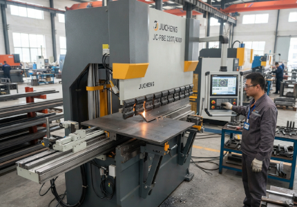 industrial press brake bending steel plate.png