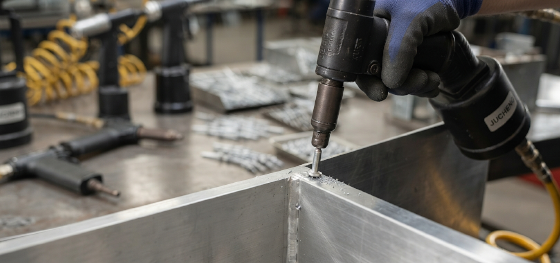 pneumatic rivet gun joining panels pneumatic rivet gun joining panels