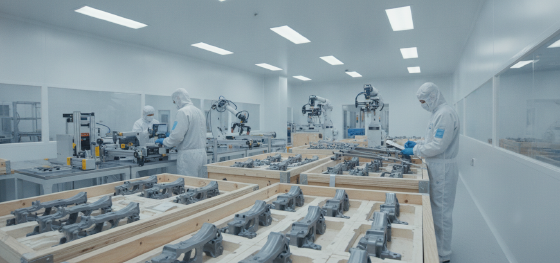 integrated turnkey facility packing high precision structural car parts integrated turnkey facility packing high precision structural car parts
