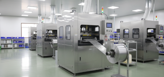 Automated roll-to-roll spray etching machines processing thin metal coils inside Jucheng's eco-friendly Shenzhen facility Automated roll-to-roll spray etching machines processing thin metal coils inside Jucheng's eco-friendly Shenzhen facility