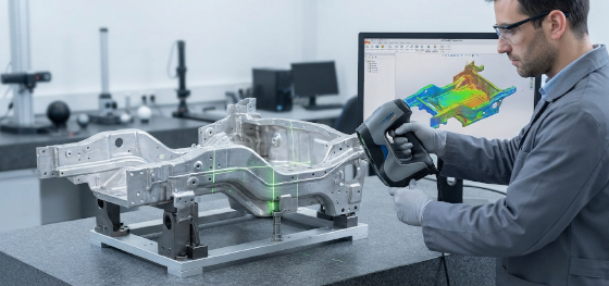 metrology scanner measuring metal parts metrology scanner measuring metal parts