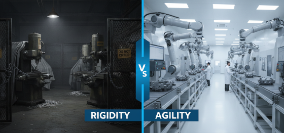 contrasting rigid internal corporate schedules against agile contract manufacturing contrasting rigid internal corporate schedules against agile contract manufacturing