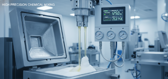 high precision chemical mixing at a custom reaction injection molding manufacturer high precision chemical mixing at a custom reaction injection molding manufacturer