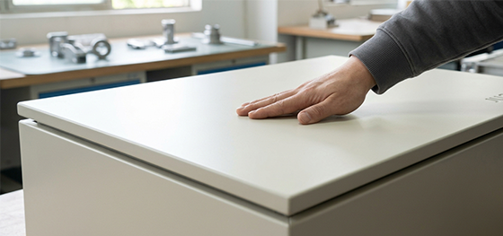 visual inspection of surface flatness on large scale plastic parts visual inspection of surface flatness on large scale plastic parts