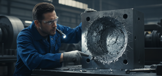 catastrophic thermal fatigue and heat checking cracks on cheap metal tooling catastrophic thermal fatigue and heat checking cracks on cheap metal tooling