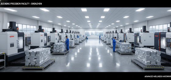 Jucheng Precision facility for advanced wellness hardware prototyping Jucheng Precision facility for advanced wellness hardware prototyping