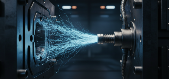 extracting oxygen from a steel mold cavity before metal injection extracting oxygen from a steel mold cavity before metal injection