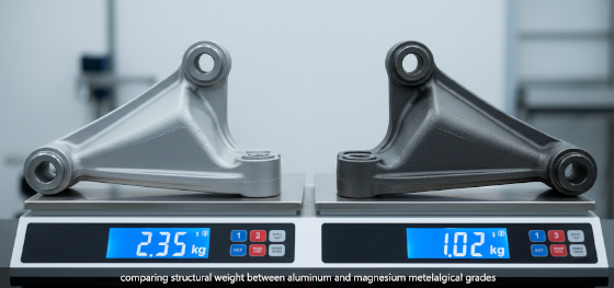 comparing structural weight between aluminum and magnesium metallurgical grades comparing structural weight between aluminum and magnesium metallurgical grades