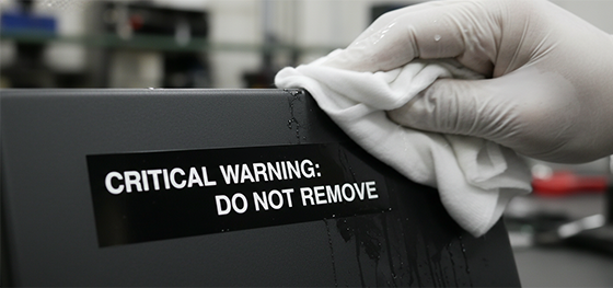 chemical resistant ink testing on custom polyurethane enclosures chemical resistant ink testing on custom polyurethane enclosures