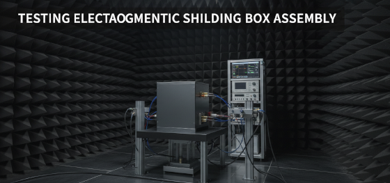 testing electromagnetic shielding box assembly testing electromagnetic shielding box assembly