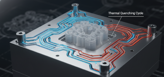 mold cooling circuit mold cooling circuit