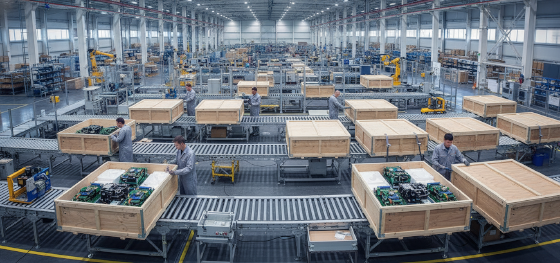 integrated turnkey facility packing high precision aerospace components integrated turnkey facility packing high precision aerospace components