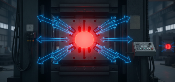 extreme thermal shock dynamics inside heavy hydraulic metal presses extreme thermal shock dynamics inside heavy hydraulic metal presses