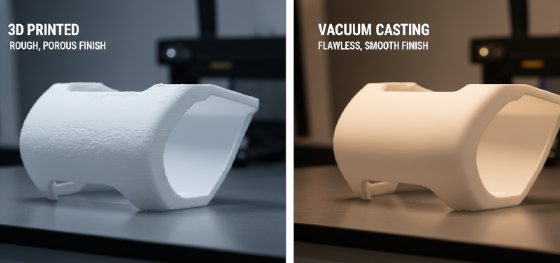comparing rough additive manufacturing with flawless polyurethane replication comparing rough additive manufacturing with flawless polyurethane replication
