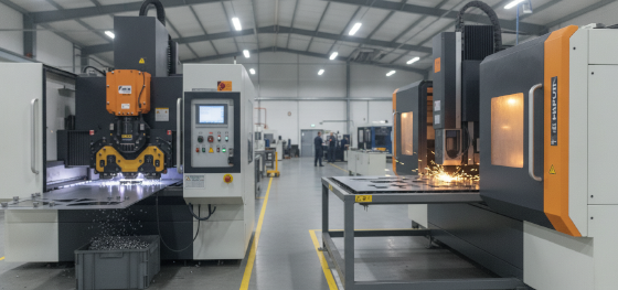 comparing high speed cnc punching with laser cutting machine workflow comparing high speed cnc punching with laser cutting machine workflow