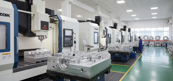 Jucheng Precision facility for large scale variable wall thickness RIM molding Jucheng Precision facility for large scale variable wall thickness RIM molding