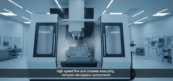high speed five axis presses executing complex aerospace components high speed five axis presses executing complex aerospace components