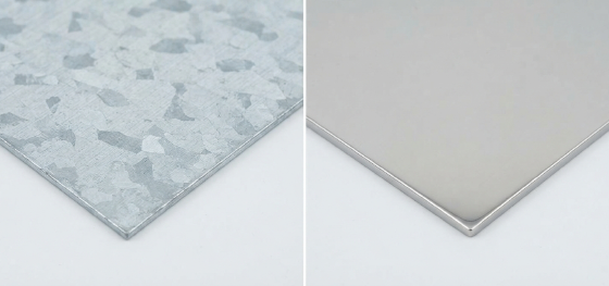 comparing galvanized and stainless plates comparing galvanized and stainless plates