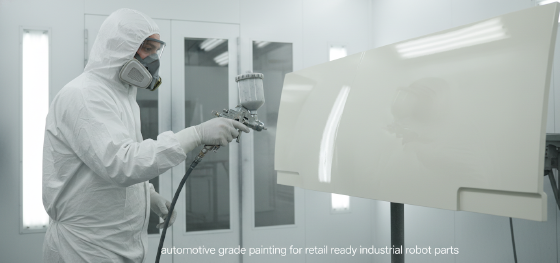 automotive grade painting for retail ready industrial robot parts automotive grade painting for retail ready industrial robot parts