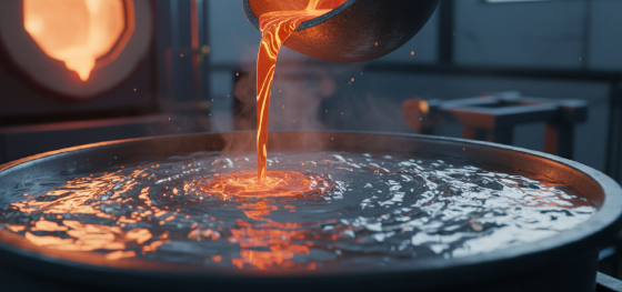 alloying copper into liquid zinc to increase mechanical hardness alloying copper into liquid zinc to increase mechanical hardness