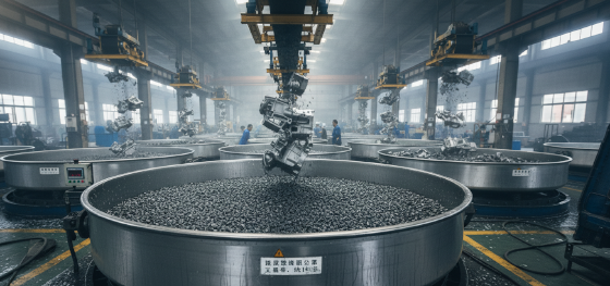 bulk mechanical deburring lines replacing expensive manual factory labor bulk mechanical deburring lines replacing expensive manual factory labor
