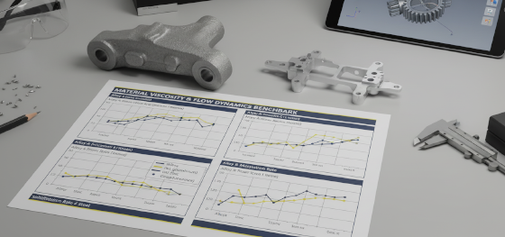 benchmarking material viscosity and flow dynamics for commercial hardware benchmarking material viscosity and flow dynamics for commercial hardware