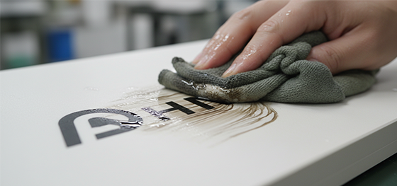 chemical damage erasing ink logos on industrial plastic panels chemical damage erasing ink logos on industrial plastic panels