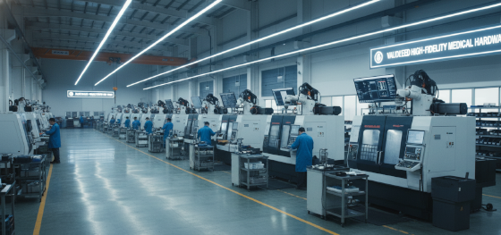 Jucheng Precision facility for validated high fidelity medical hardware Jucheng Precision facility for validated high fidelity medical hardware