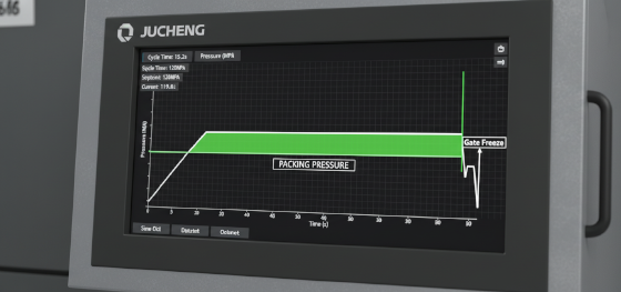 packing pressure curve packing pressure curve