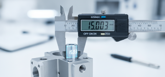 measuring microscopic dimensional tolerances on machined hardware measuring microscopic dimensional tolerances on machined hardware