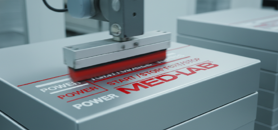 applying vibrant chemical resistant silk screen graphics to medical hardware applying vibrant chemical resistant silk screen graphics to medical hardware